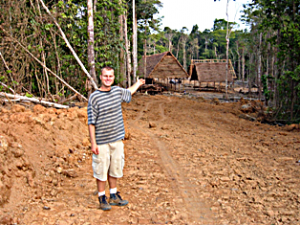 Blue Morpho's Camp outside of Iquitos