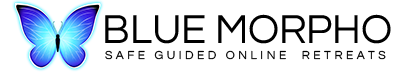BlueMorphoRetreats.World Logo